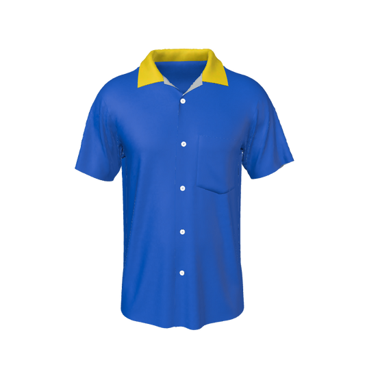 Men's Clothing Design 1 Adult Button-Up Shirt. (x 1)