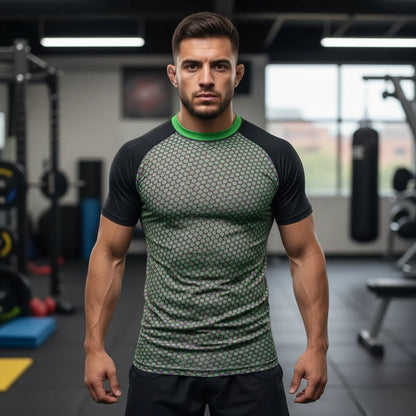 MMA Rash Guard Short Sleeve