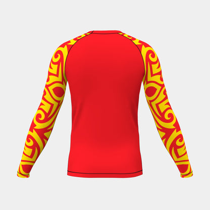 Fiery Men’s Rash Guard (Long Sleeve)