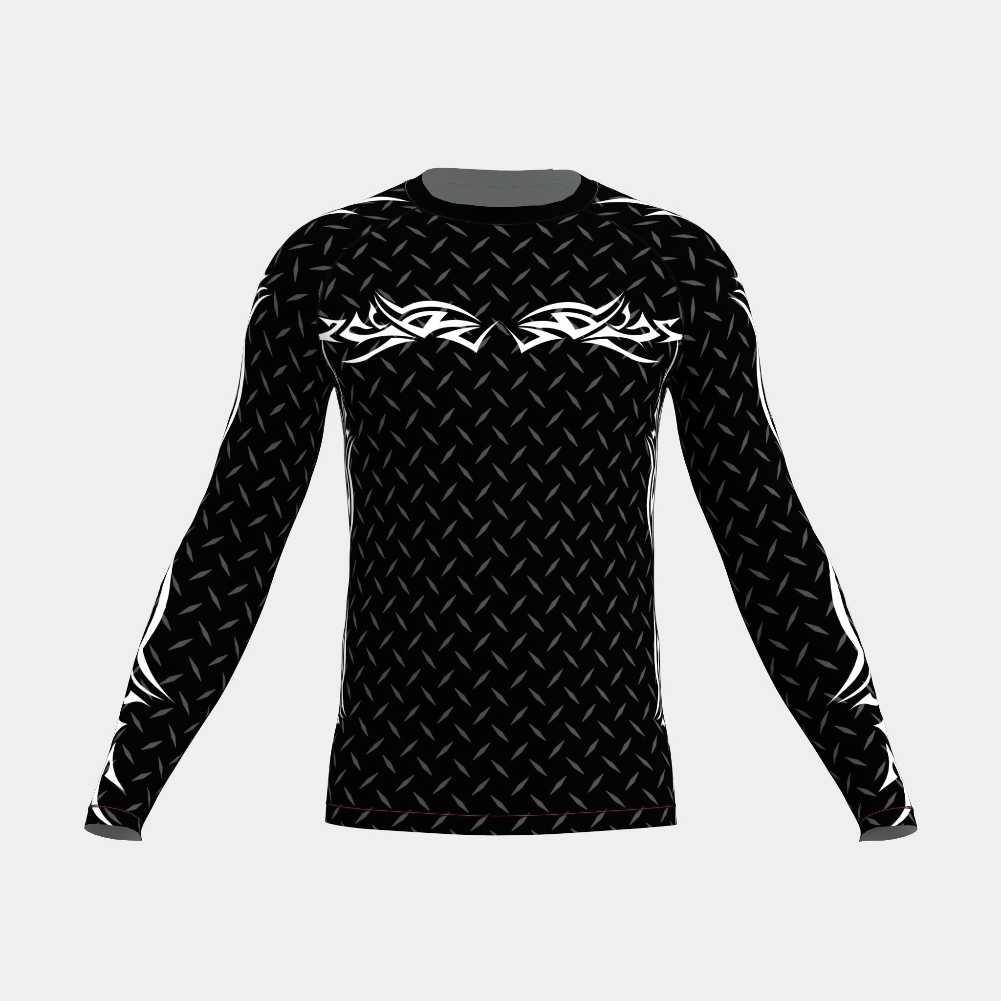 Iron Wave Men’s Rash Guard (Long Sleeve)