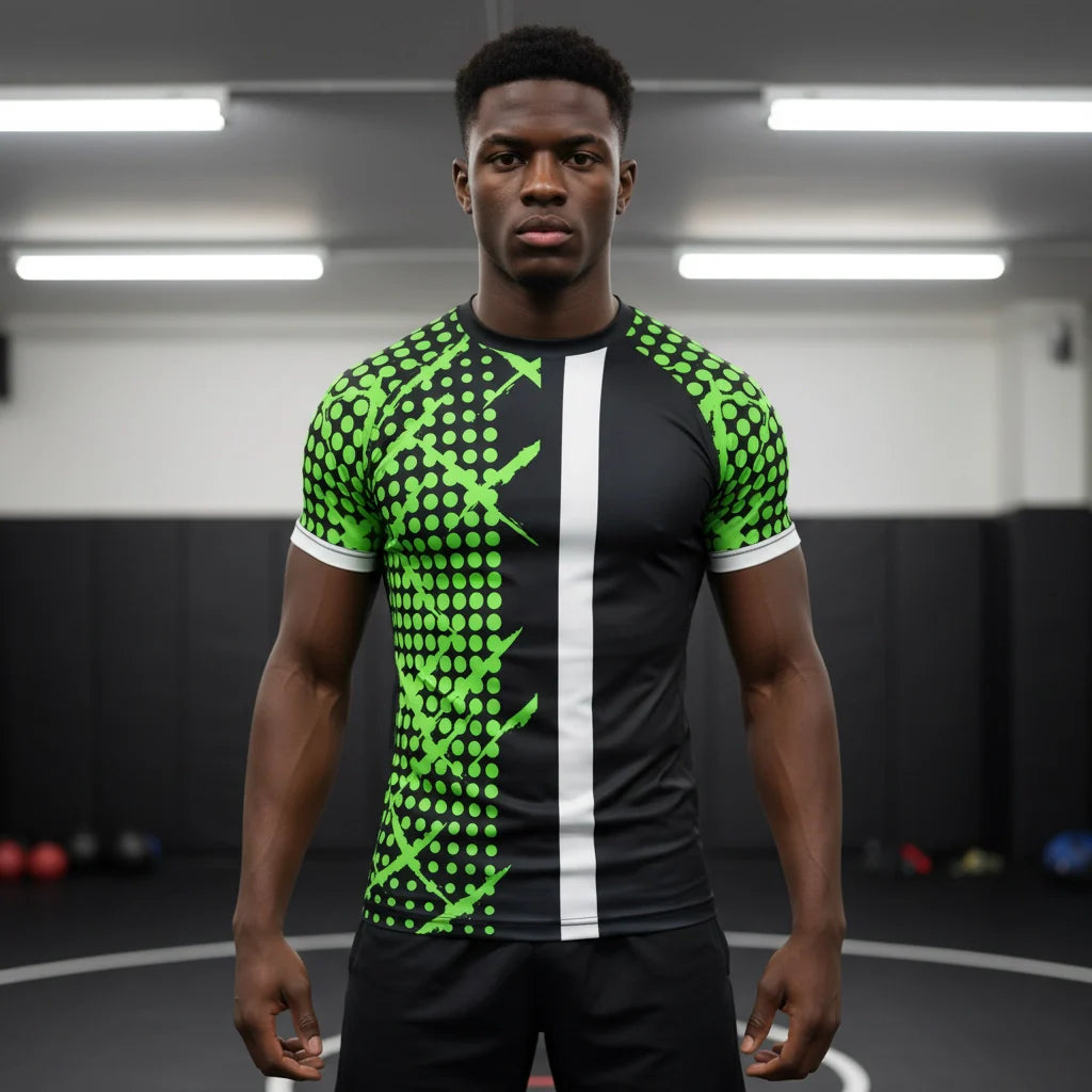 Power Shell Rash Guard Short Sleeve