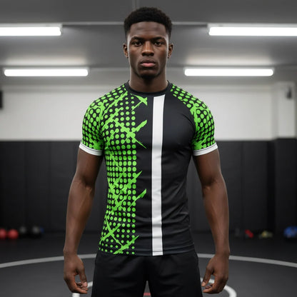 Power Shell Rash Guard Short Sleeve