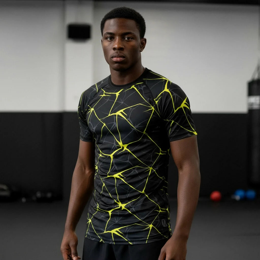 Tide Tech Rash Guard Short Sleeve